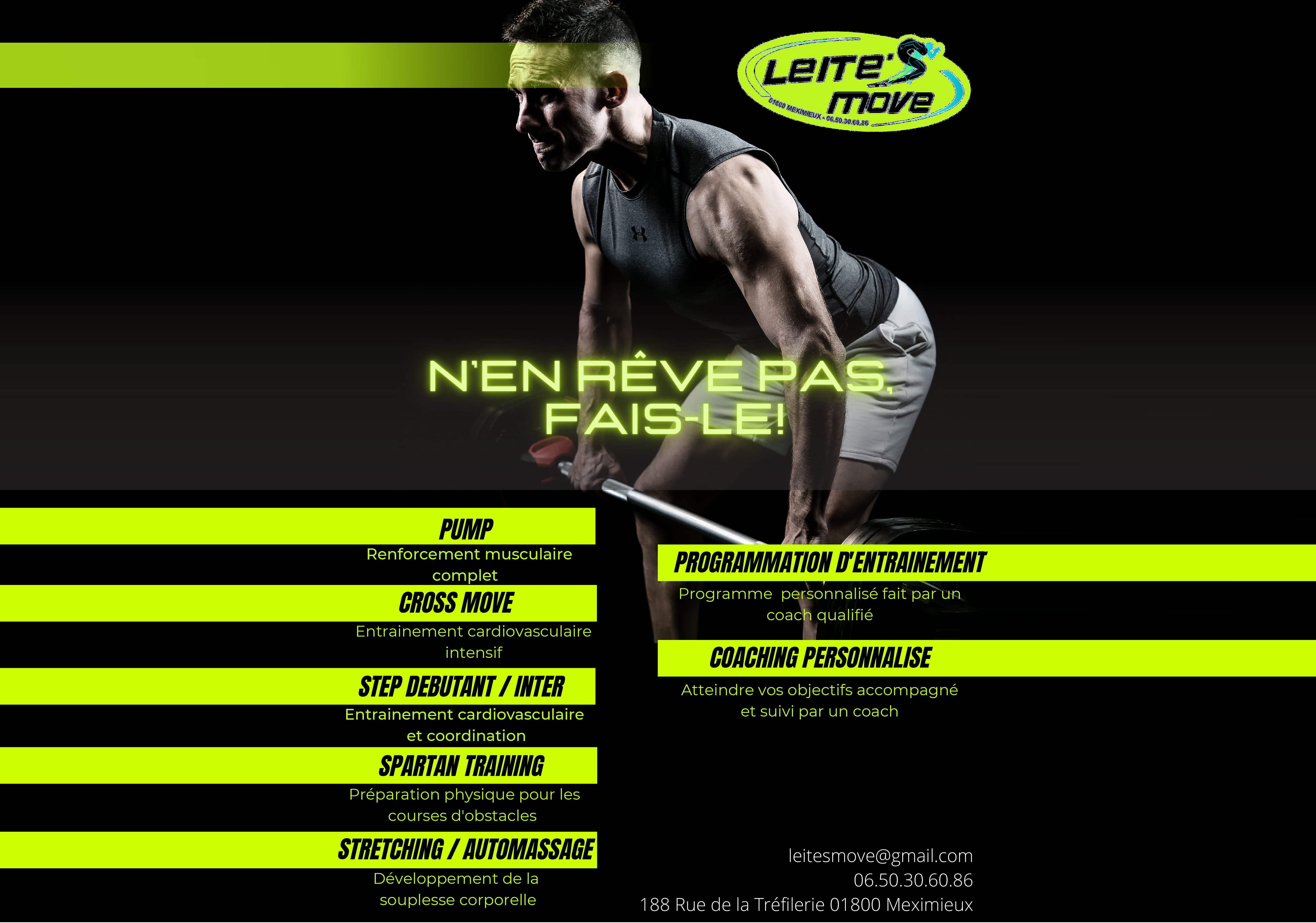 leite's move salle de sport Meximieux